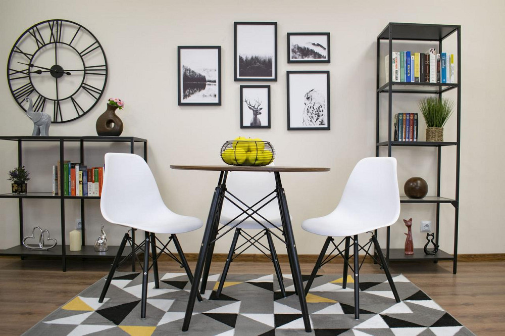 Стіл круглий Leobert Todi 80см ясен Київ - фото 3