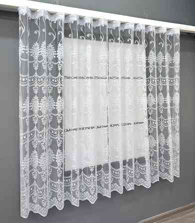 Тюль VR-Textil 731т Жаккард Белый 300х160 см (40-447) Киев