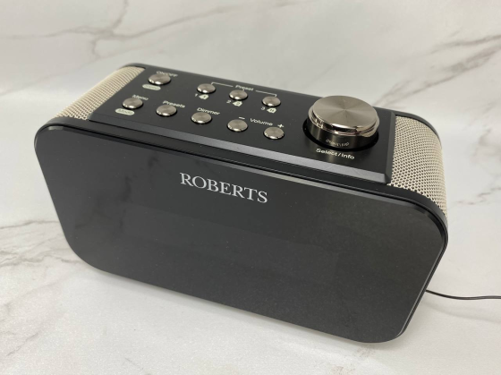 Радіо-будильник Roberts ORTUS2BK DAB+/DAB/FM-радіо-будильник із зарядкою для смартфона через USB – чорний Б/В Київ