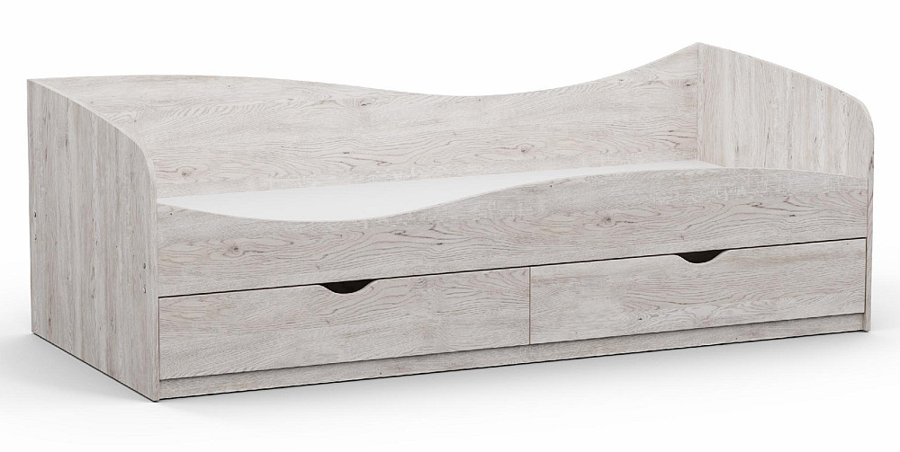 Ліжко односпальне L-11, Самоа Димчастий, 2030х937х680 Львів - фото 1