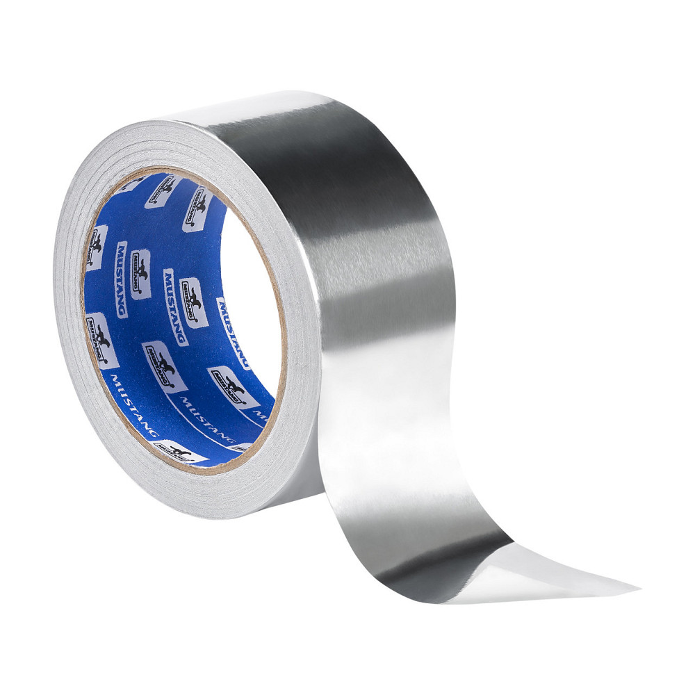 Алюминиевая лента MUSTANG 50мм х 40м Ровно - изображение 2