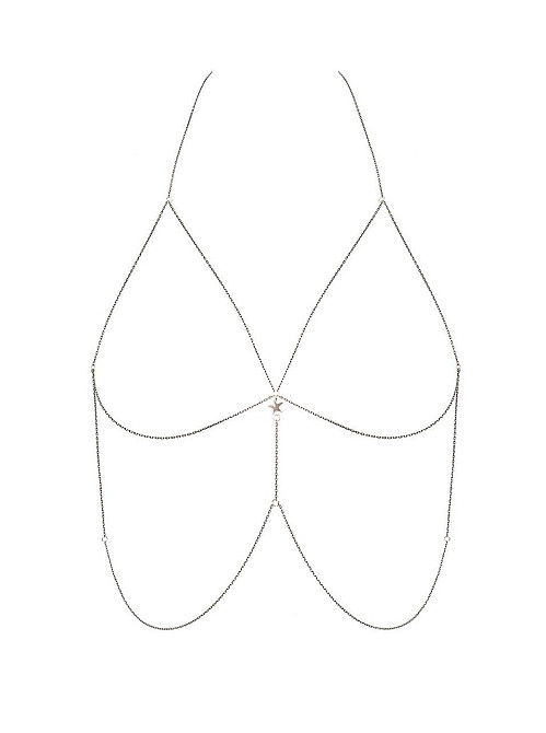 (SALE) Цепочка для бюста с кулоном-звездой Obsessive Bijou 902 Sex Aura Киев - изображение 3