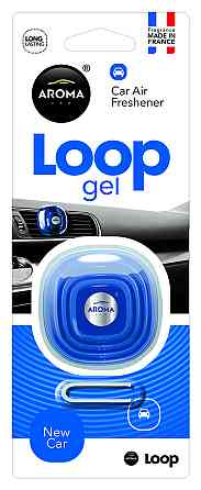Ароматизатор Aroma Car Loop New Car гелевий Киев