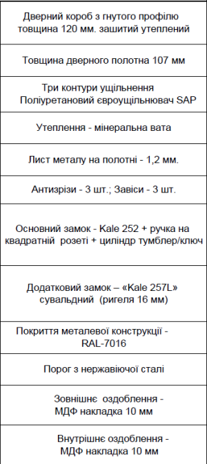 Двери входные Бастион Трио Элегант 6 Дримвуд темный 860х2050 мм Киев - изображение 3