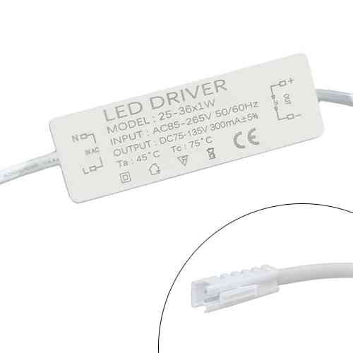 Блок питания LED драйвер 25-36×1 Вт 0.3А AC220В DC75-135В для светодиодных лент, ламп и прожекторов Киев