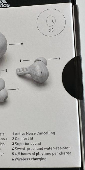 Навушники Бездротові: Adidas Z.N.E.01 ANC Харків - фото 4