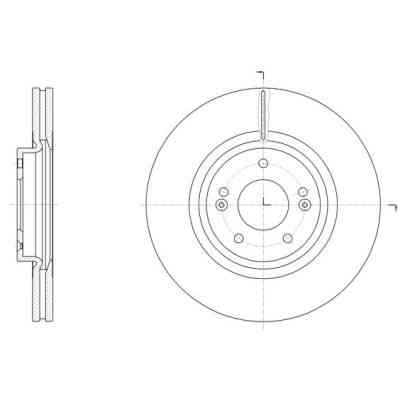 Гальмівний диск REMSA 61514.10 Вінниця
