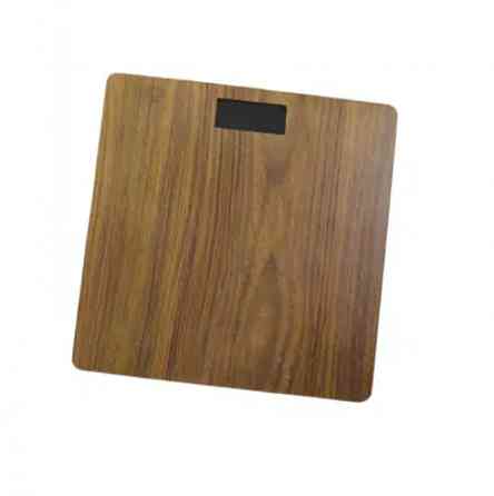 Электронные напольные весы с LCD-дисплеем и дизайном под дерево Винница