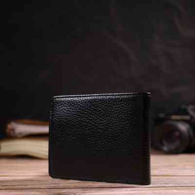 Кошелек Canpellini Из натуральной кожи Черный (21875) Винница