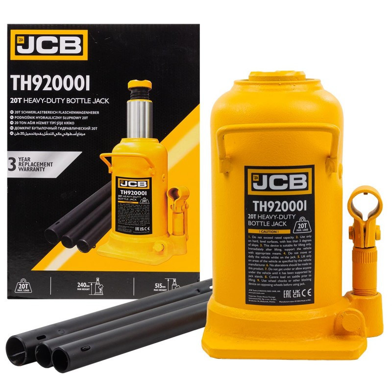 Домкрат бутылочный 20т JCB Tools JCB-TH920001 Одесса - изображение 1