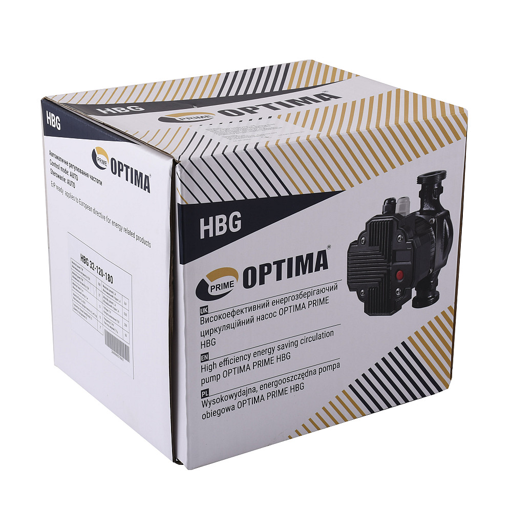 Насос циркуляційний енергоощадний  Optima PRIME HBG 32-120AUTO 180мм Тернополь - изображение 3