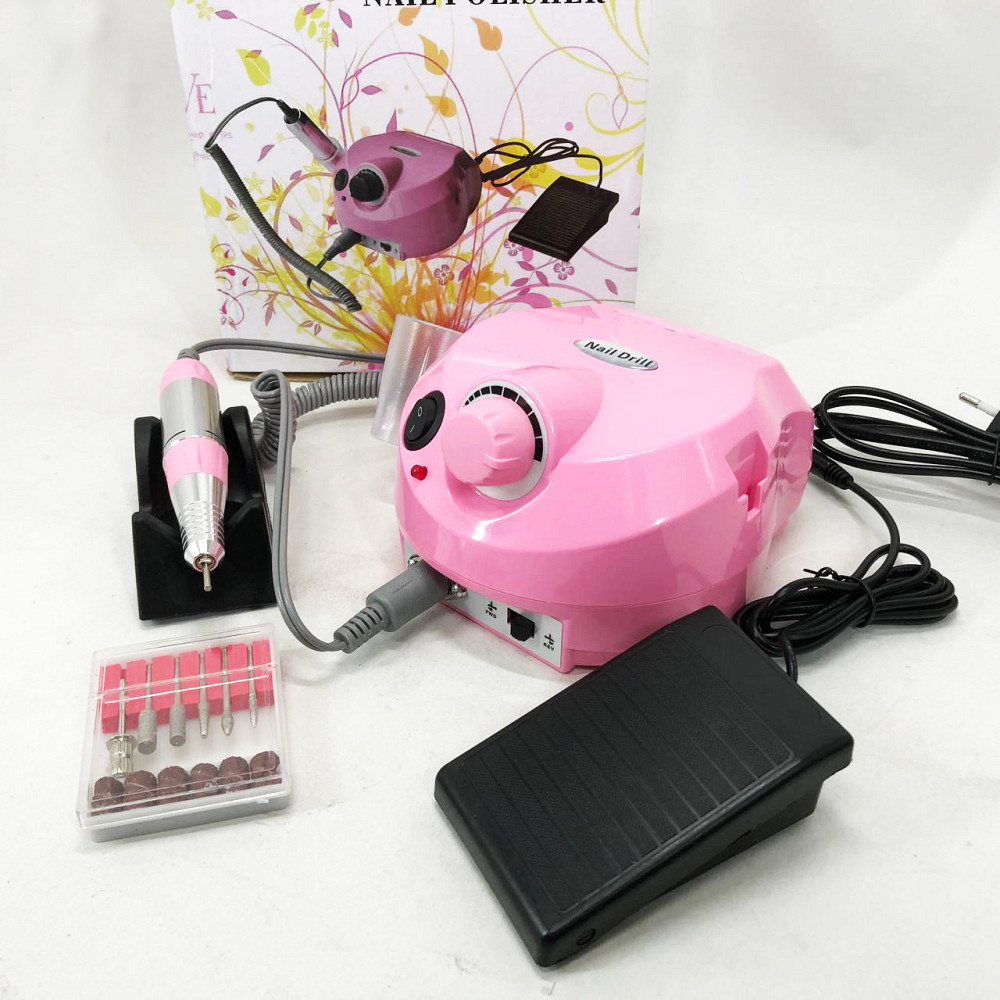 Портативний фрезер для нігтів DM-11-1, Потужний апарат для манікюру Фрейзер манікюру і педикюру TV-18 Львів - фото 2