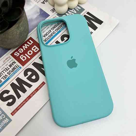 Чохол для смартфона Silicone Full Case AA Open Cam for Apple iPhone 16 Pro 17,Sea Blue Киев