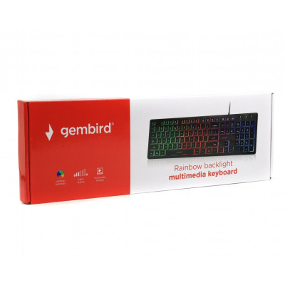 Клавіатура Gembird KB-UML-01-UA USB Black (KB-UML-01-UA) Вінниця - фото 3