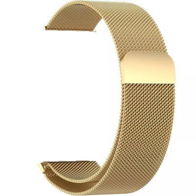 Ремінець до смарт-годинника BeCover Milanese Style для Samsung Galaxy (20mm)/Watch 5/ Watch 4.../Gear S2 Classic/Gear Sport Gold (707674) Вінниця - фото 2