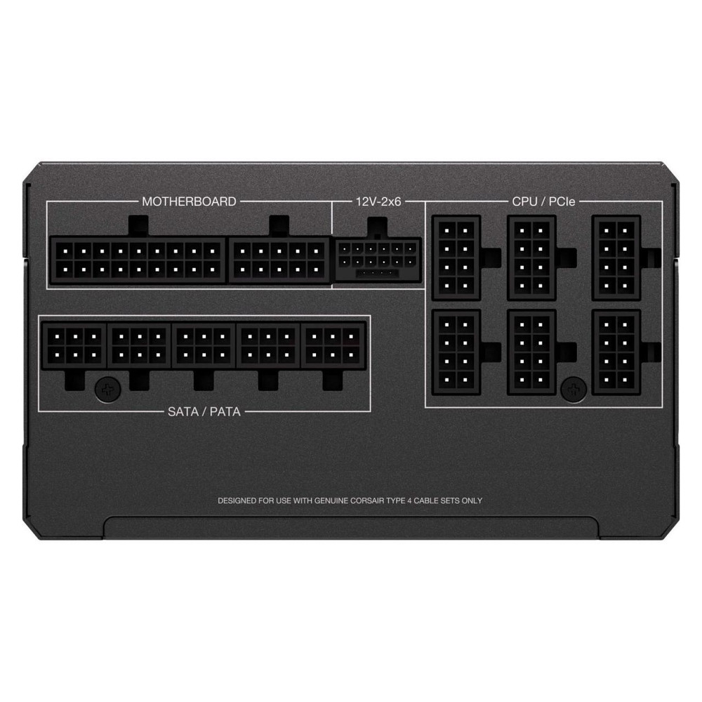 Блок живлення Corsair RM1000x ATX 3.1 (CP-9020271-EU) 1000W ( Чорний ) Харків - фото 17