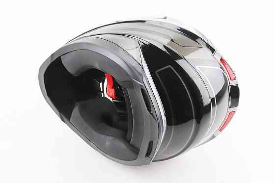 Шолом інтеграл, закритий BLD-M62 S (55-56см), ЧОРНИЙ/БІЛО-СІРИЙ Київ