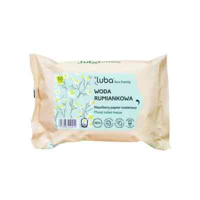 Туалетная бумага Luba Eco Family Увлажненный с ромашковой водой 50 шт. (5903968220914) Винница