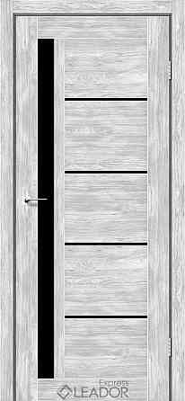 Коллекция LEADOR Express. Двери RIM  Полотно, эко-шпон Клен роял BLK Киев