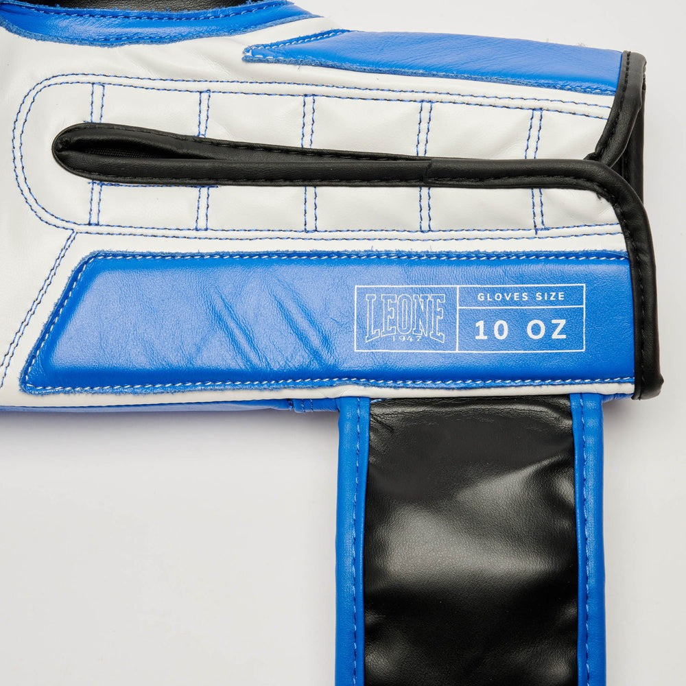 Боксерские перчатки Leone GN208 ICONIC Blue 14 унций Киев - изображение 9