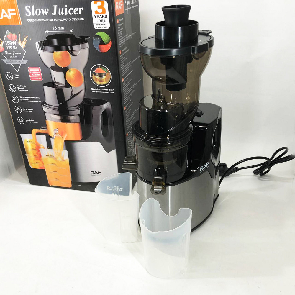 Соковыжималка для целых фруктов и овощей, Соковыжималка электрическая центробежная для дома PE-21 Львов - изображение 9