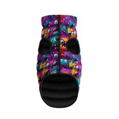Курточка для животных WAUDOG Clothes Зубастые монстры XS 22 (401-4048) Винница