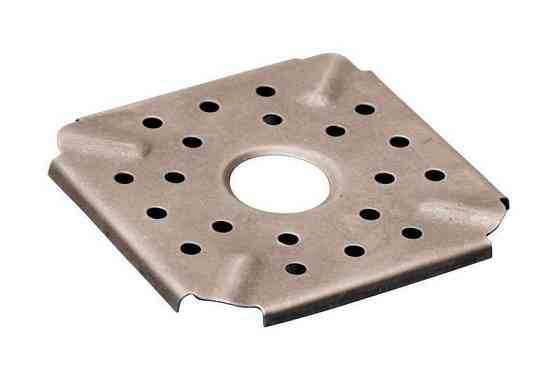 Накладка-розсікач на газову плиту квадрат 100х100мм сталь Харків