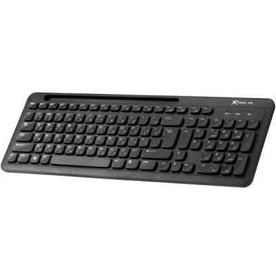 Клавиатура Xtrike ME KB-303 Wireless/Bluetooth UA Black (KB-303UA) Винница