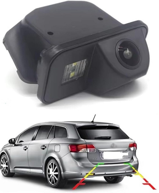 Камера заднього огляду HS-0298 CBVS для Toyota Corolla Вінниця - фото 4