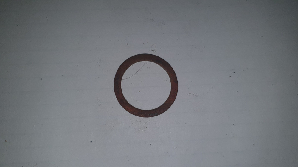 Шайба мідна 24х31х1 мм. СССР. Харків - фото 1