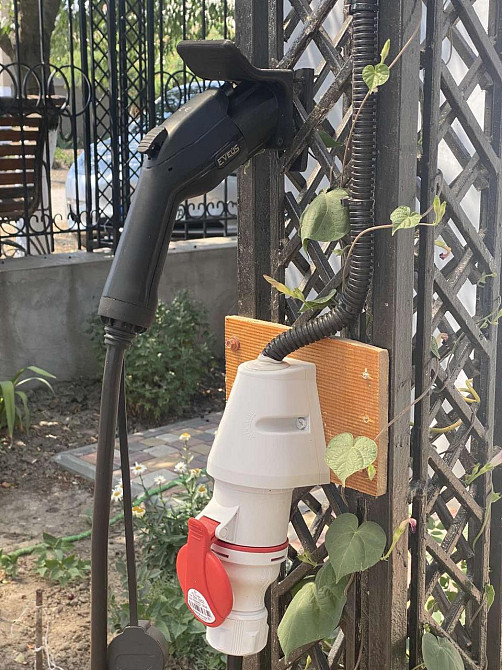 Тримач Type 1 для EV j1772 штекера зарядної станції (чорний) Дніпро - фото 2