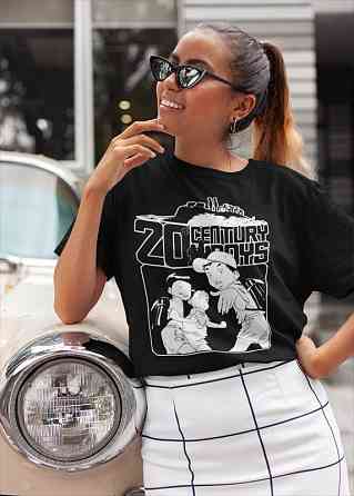 Футболка аниме Тх Кентурй Бойс Манга оверсайз (S/M/L) Черний AnimeJ0059 Днепр