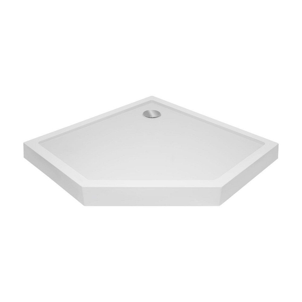 Душовий піддон Qtap Diamond 301112 100x100x12 см + сифон Київ - фото 16