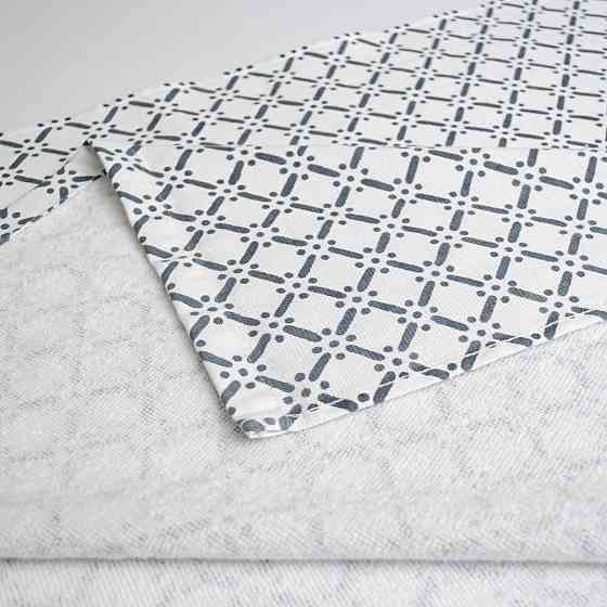 Махровое банное полотенце с принтом GM Textile 70х150см 300г/м2 (Серый) Сумы