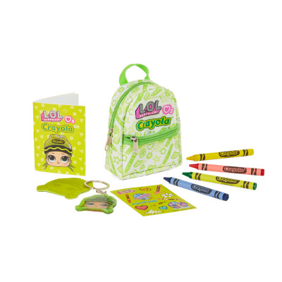 Набор для творчества Crayola Мини-рюкзак Зеленый (35054-A) Винница - изображение 2