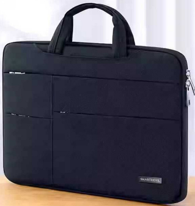Чехол сумка для ноутбука Smartdevil до 16 дюймов, черный, качество Киев - изображение 8