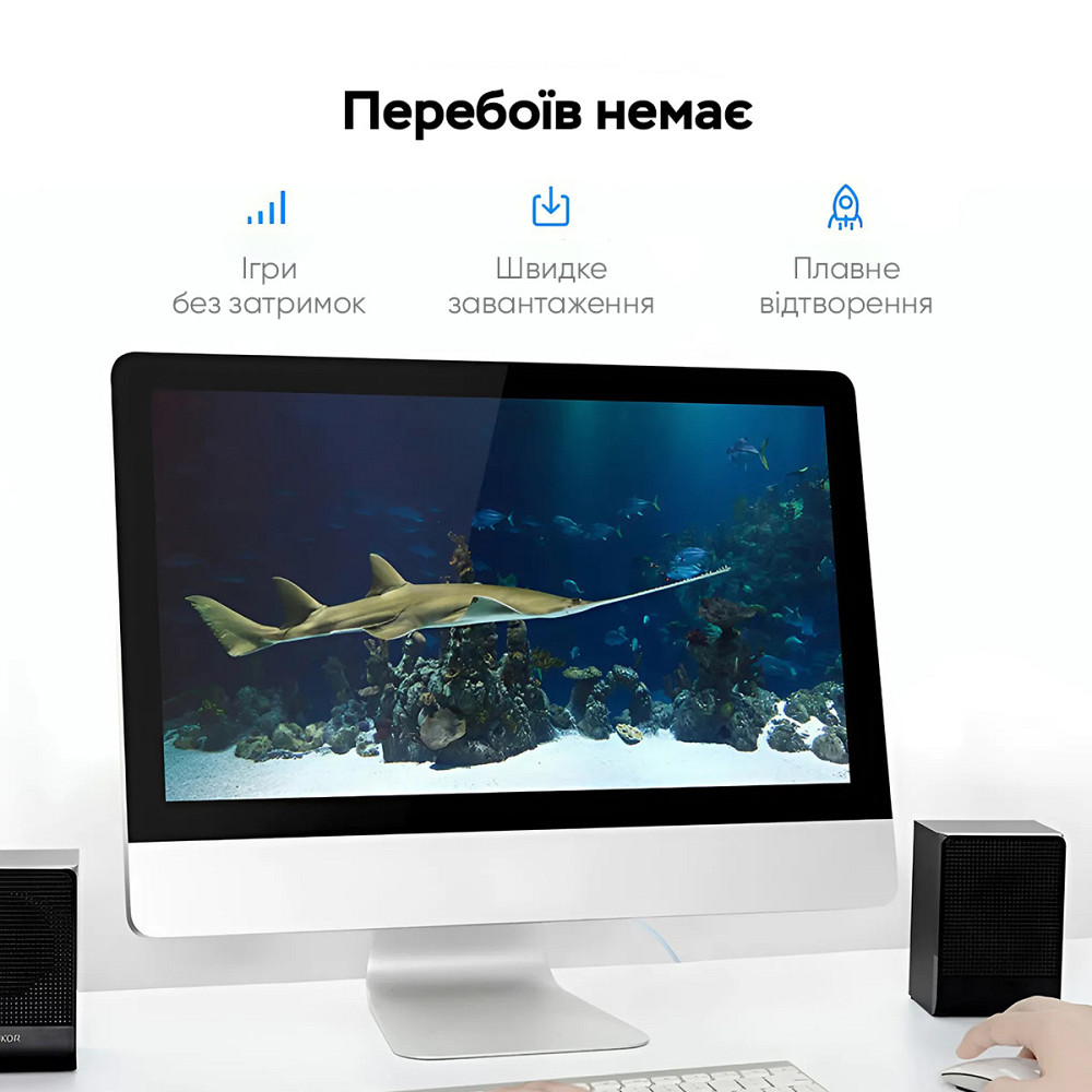 Мережевий кабель Vention Cat.5E UTP Patch Cable 1.5M Blue (VAP-A10-S150) Київ - фото 6