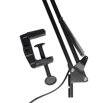 Настільна лампа Євросвітло Ridy-027 E27 зі струбциною чорна Вінниця - фото 4