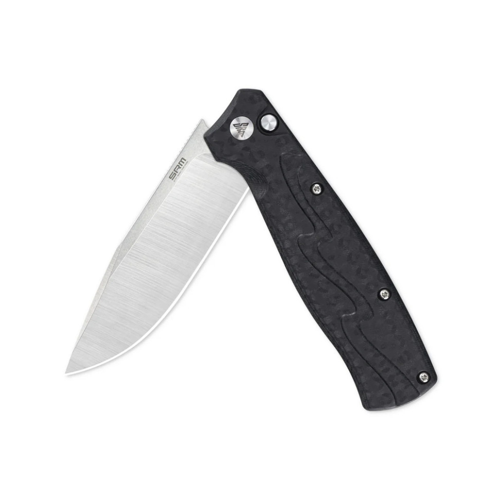 Ніж складаний туристичний SRM 221X-GB (9.2 см) 14C28N / G10 чорний Київ - фото 2