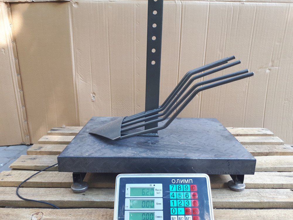 Картоплекопичувач до мотоблока Євро Булат посилений (пруж 12 мм) Харків - фото 1