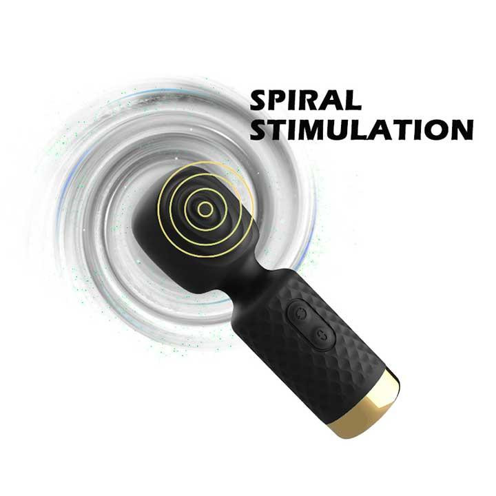 Міні вібратор для клітора мікрофон USB чорний — Вібратори Вінниця - фото 1