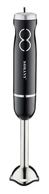 Ручной блендер SK-02007 400 Вт с эргономичной ручкой и лезвием из нержавеющей стали Одесса - изображение 2