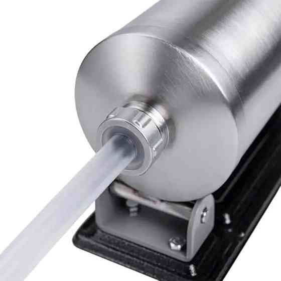 Шприц для колбасы ручной 2 л горизонтальный колбасный шприц для фарша 4 насадки 16788-3 Киев