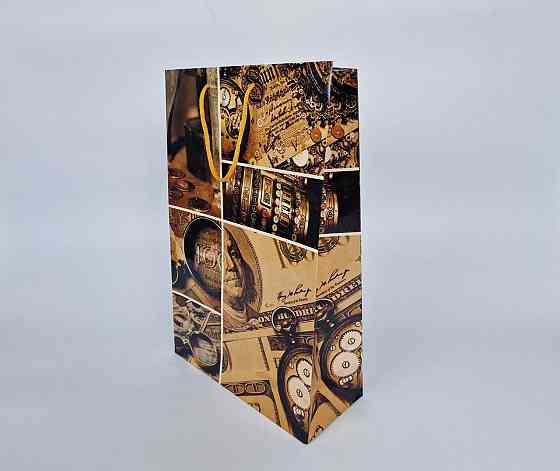 Пакет бумажный гигант вертиркальный (30х42х12)(артGV-084) (12 шт) Харьков