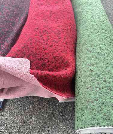 Тканина/опт/блямисна/ пальтова/проклеєна — від 3 м. Київ