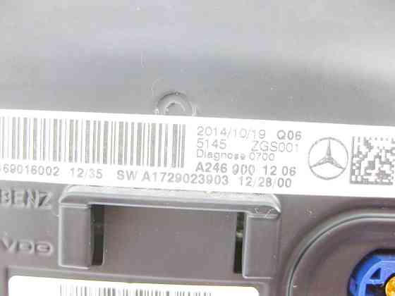 Mercedes-Benz  A2469001206 Дисплей аудіосистеми CLA C117 GLA X156 A-class W176 B-class W242 B-class W246 Одесса