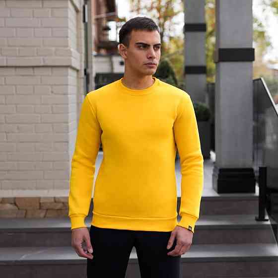 Світшот чоловічий однотонний Pobedov 007 ЗИМА Київ