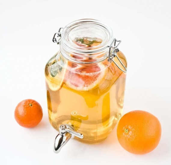 Лимонадник Банка с доской для надписей 2 л Винница - изображение 1