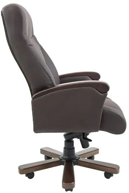 Офісне Крісло Керівника Richman Boss Fly 2230 Wood М3 MultiBlock Чорний Київ - фото 3