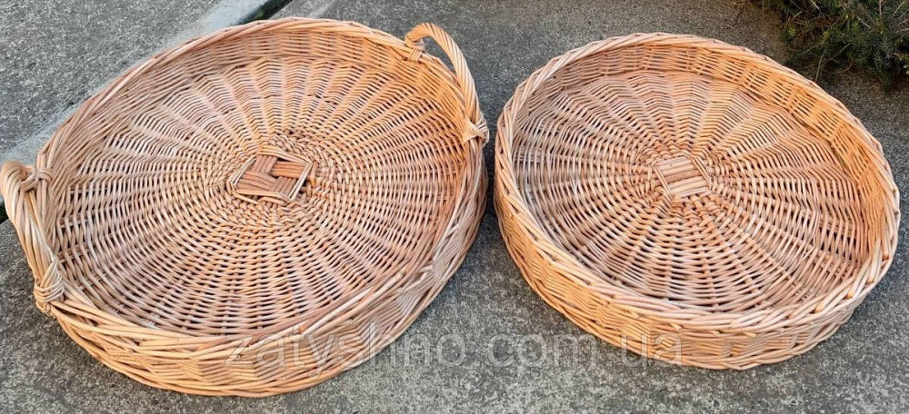 Поднос плетеный из лозы Киев - изображение 9